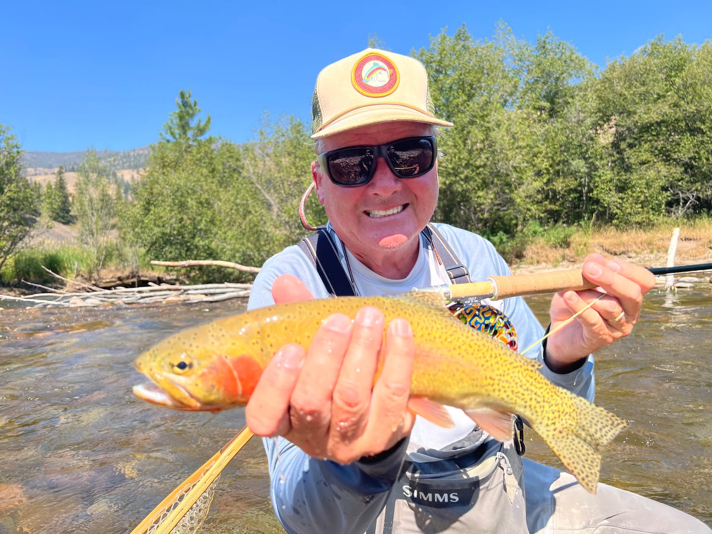Customer photo review of Montana Fly Company KK's Henneberry Hopper - Tan (3-Pack)