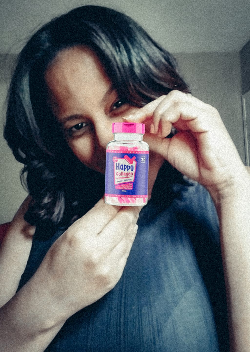 Customer photo review of Happy Collagen 2 Potes