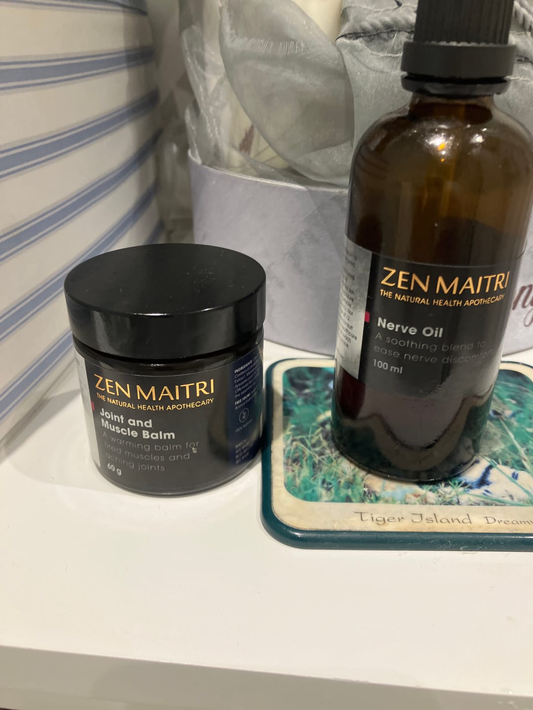 Customer photo review of Nerve Oil | Massage Oil | For Nerve Support | All-Natural Ingredients | 100ml