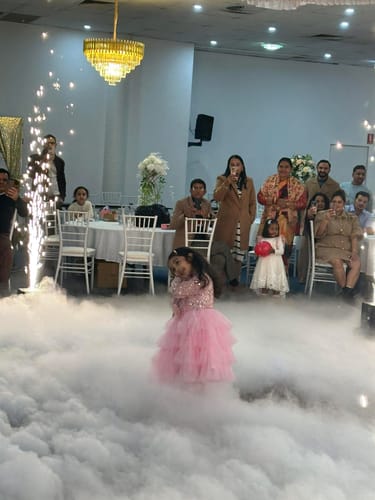 Customer photo review of Luxurious Girls Sequins Puffy Ball Gown Toddler Birthday Pageant Dresses