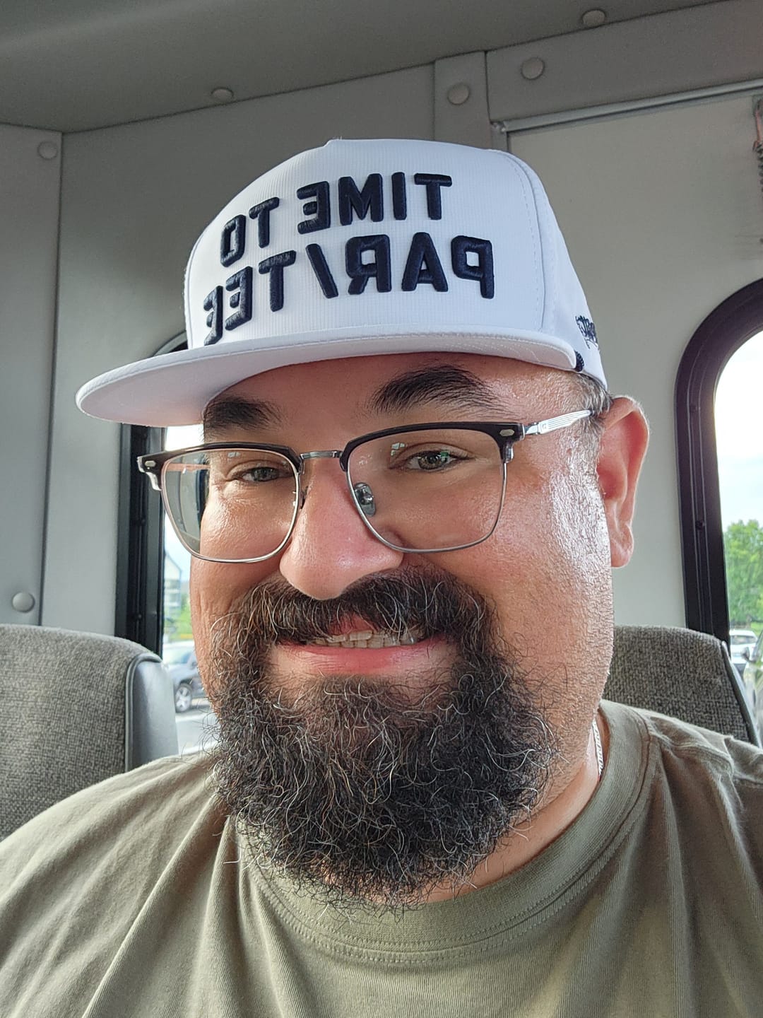 Customer photo review of Time to Par/Tee Flatt Bill Hat