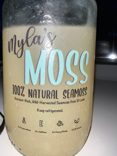 Customer photo review of MYLASMOSS SEAMOSS GEL (720ML)
