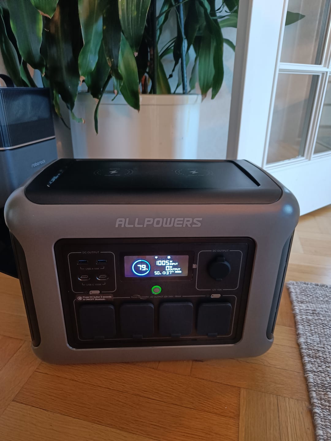 Customer photo review of ALLPOWERS R1500 Portable Power Station 1800W 1152Wh LiFeP04 Battery