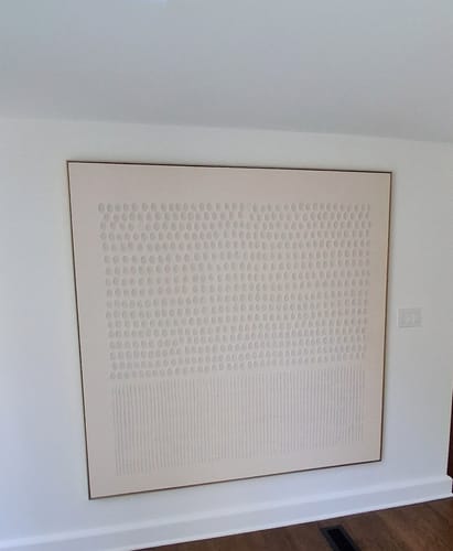 Customer photo review of Wabi-sabi Minimalist Painting #ABAS195