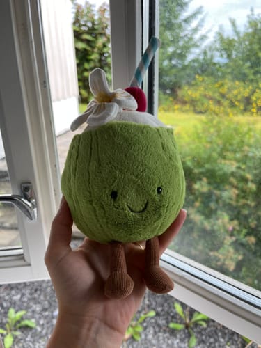 Customer photo review of Amuseables Aruba Coconut | Jellycat