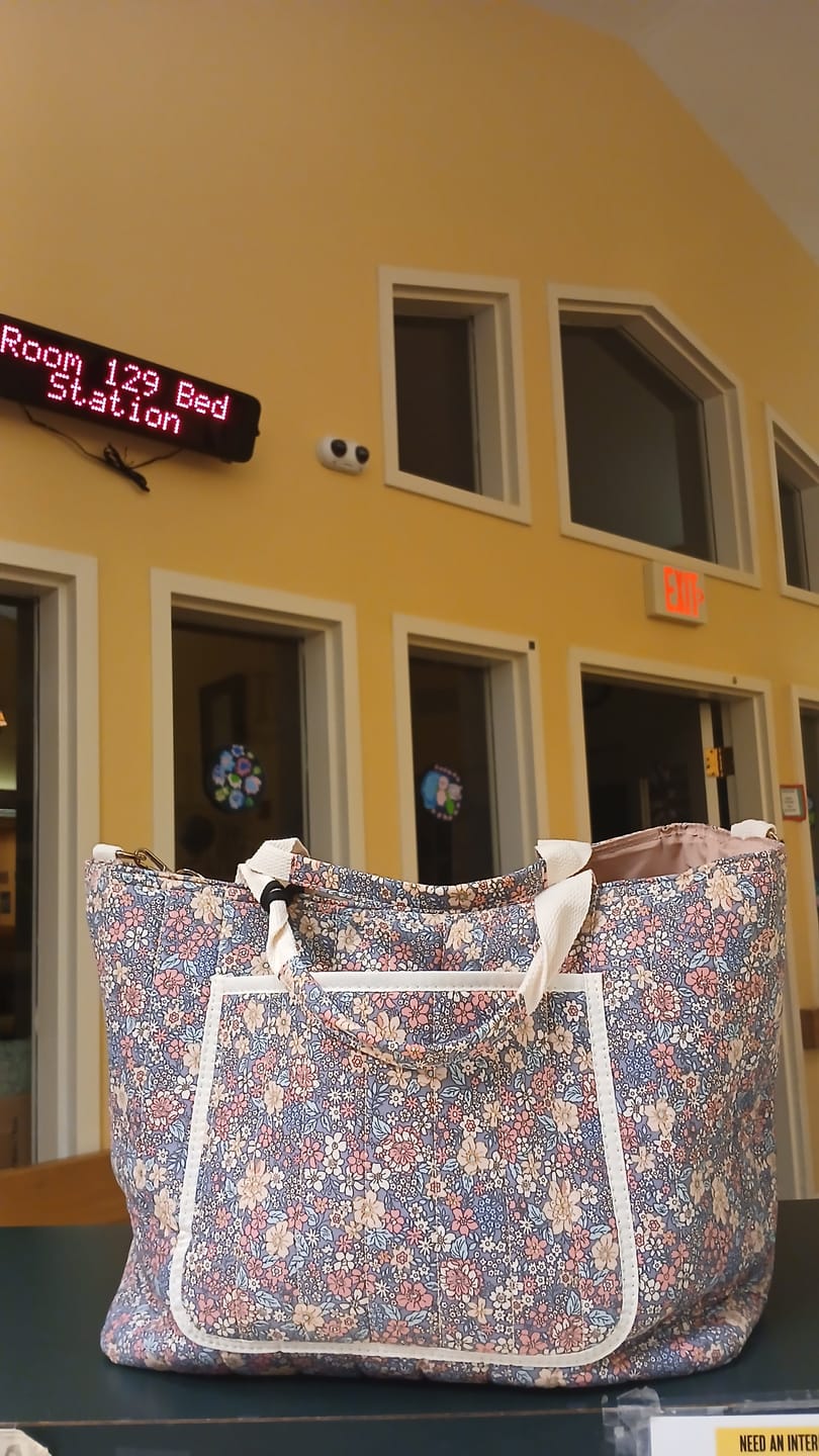 Customer photo review of Flora Tote Bag