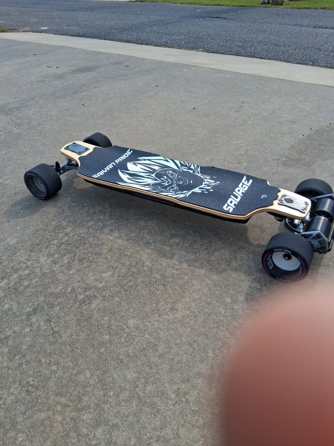 Customer photo review of Acedeck® x MADESK8® V2 Stealth 105mm/125mm Wheel- Acedeck Custom-Designed Edition