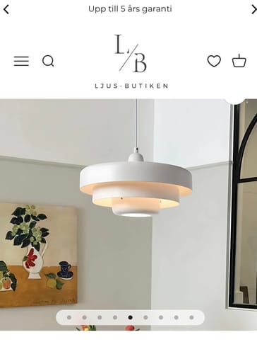 Customer photo review of Taklampa Italia - Pendellampa retro