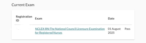 Customer photo review of NCLEX PREP LIVE ONLINE COURSE - MAY 2025 - ID: 052525