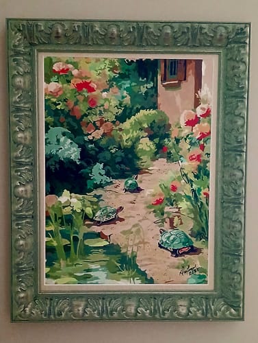 Customer photo review of Turtles Garden Stone Path