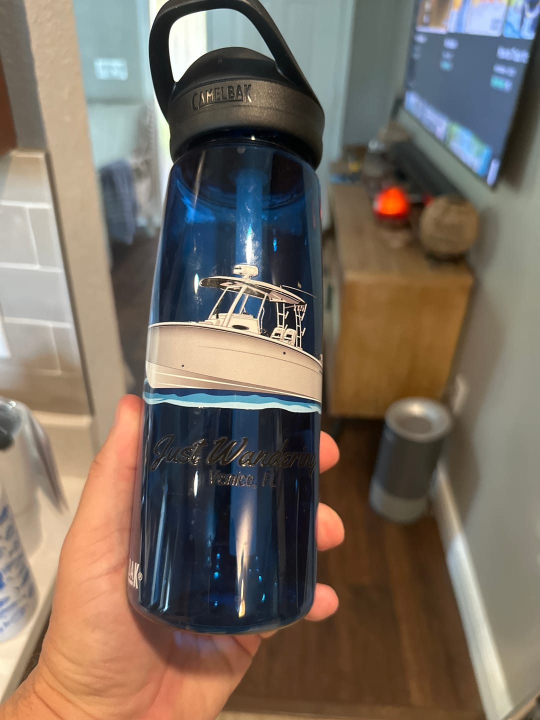 Customer photo review of Custom Camelbak Water Bottle