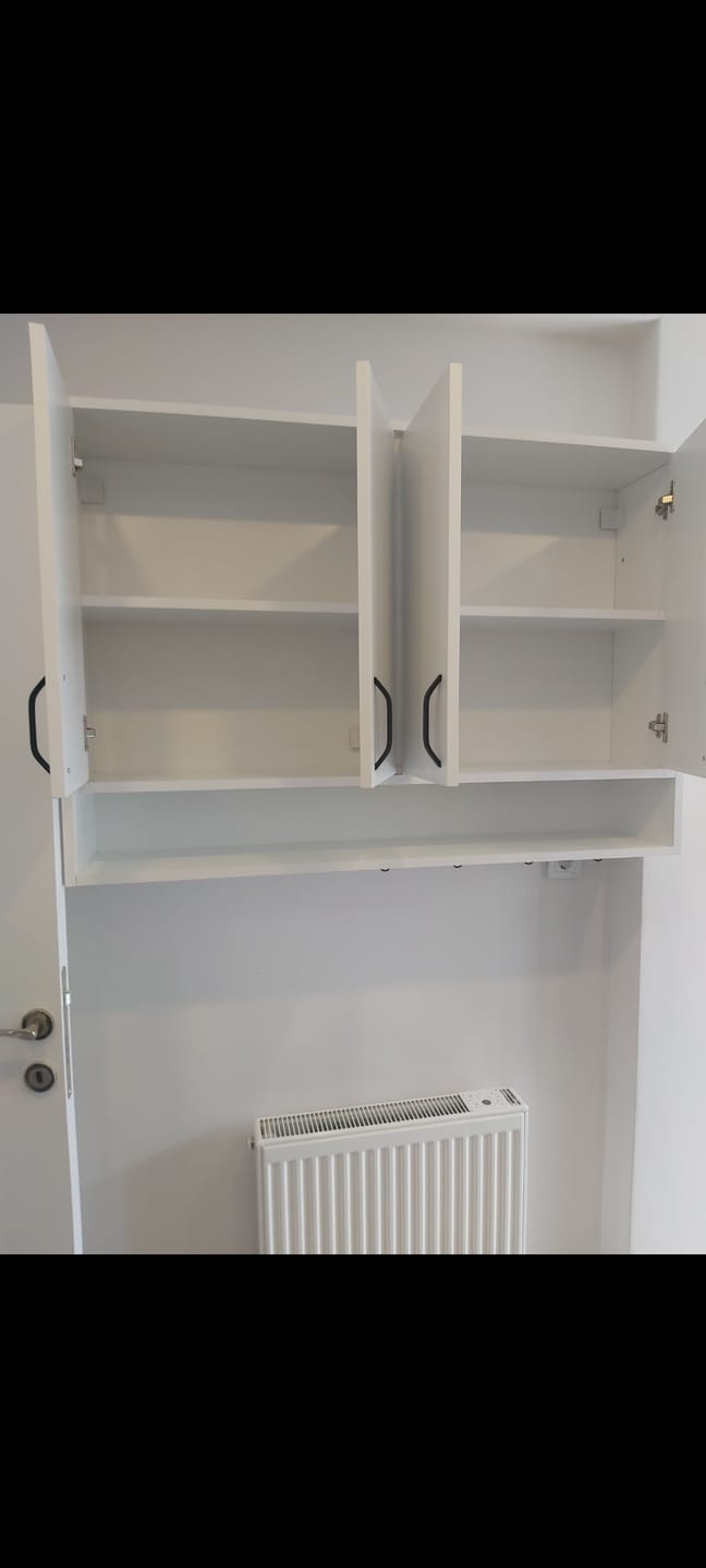 Customer photo review of Rani JE199 Kahve Köşesi Çok Amaçlı Dolap Üst Modül Mutfak Rafı Beyaz