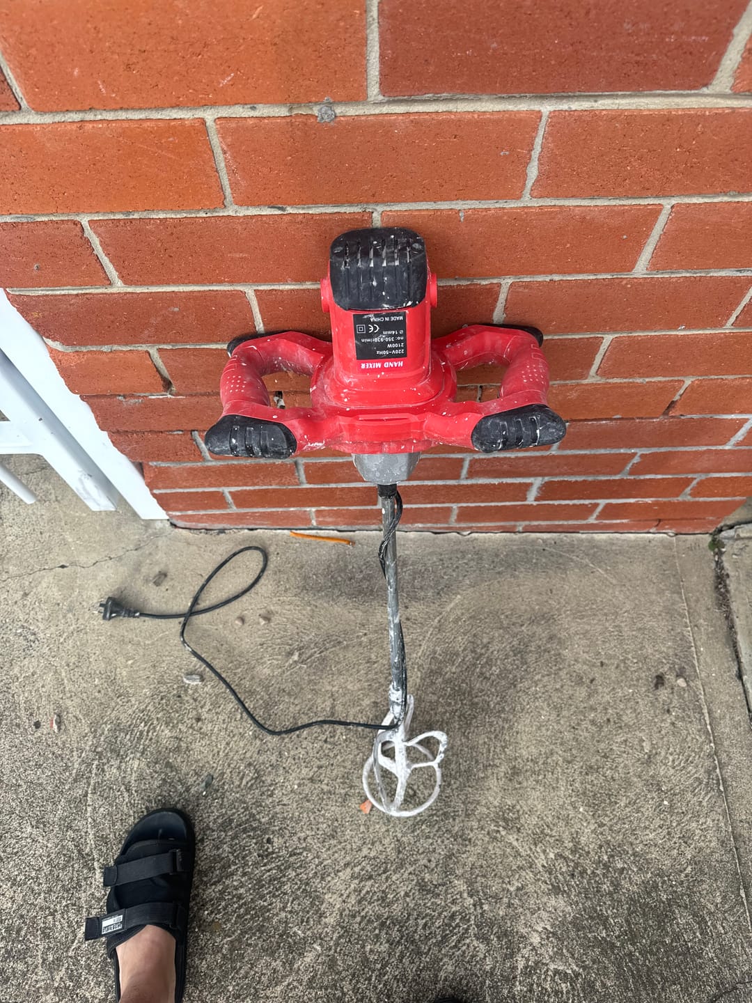 Customer photo review of Adjustable 6-speed 2100W Steering Wheel Handheld Mixer