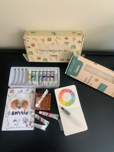 Customer photo review of Tobio's™ Watercolor Kit