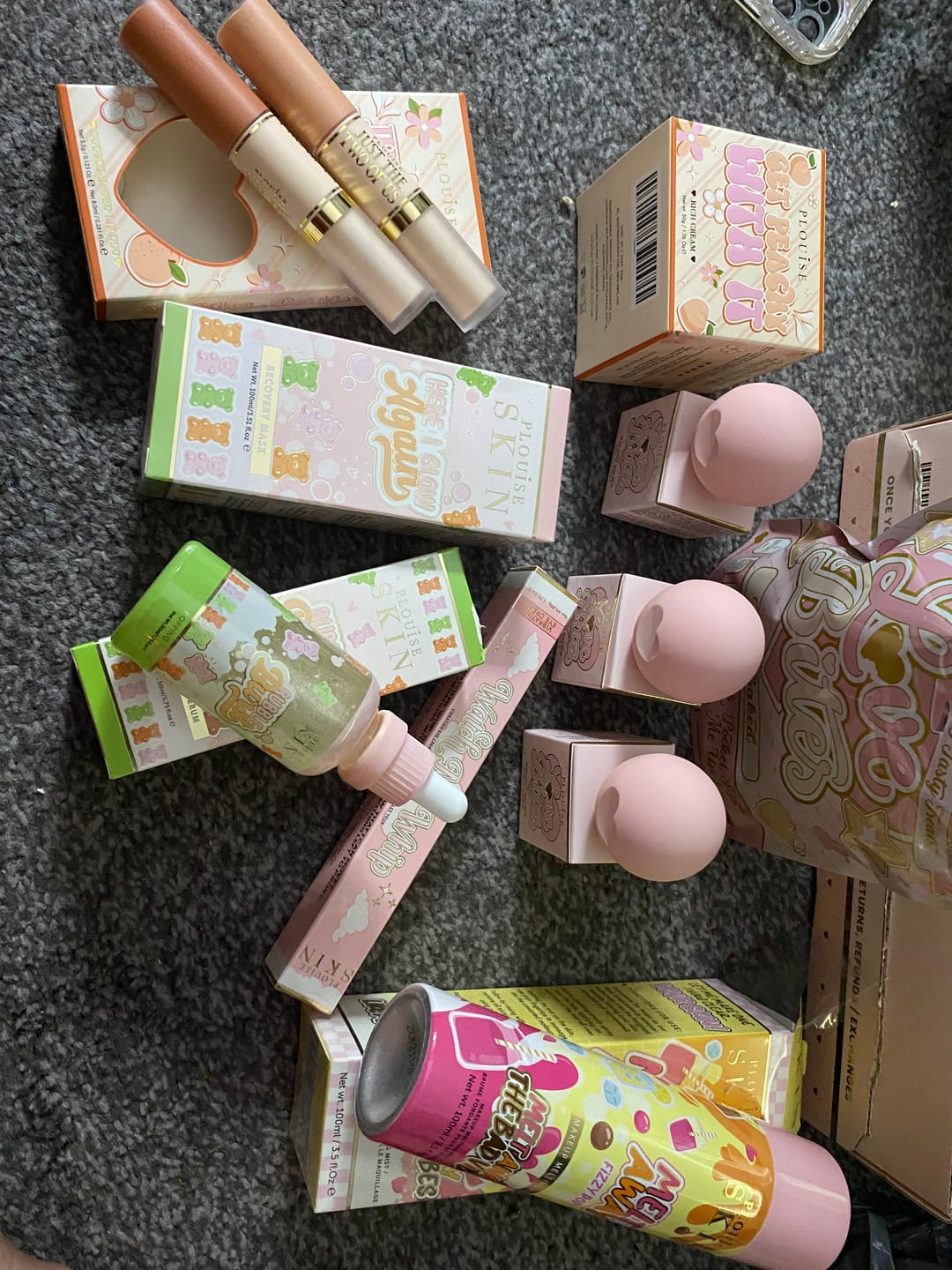 Customer photo review of P.Louise Bubble Burst Hydrating Popping Serum - Candy Bears