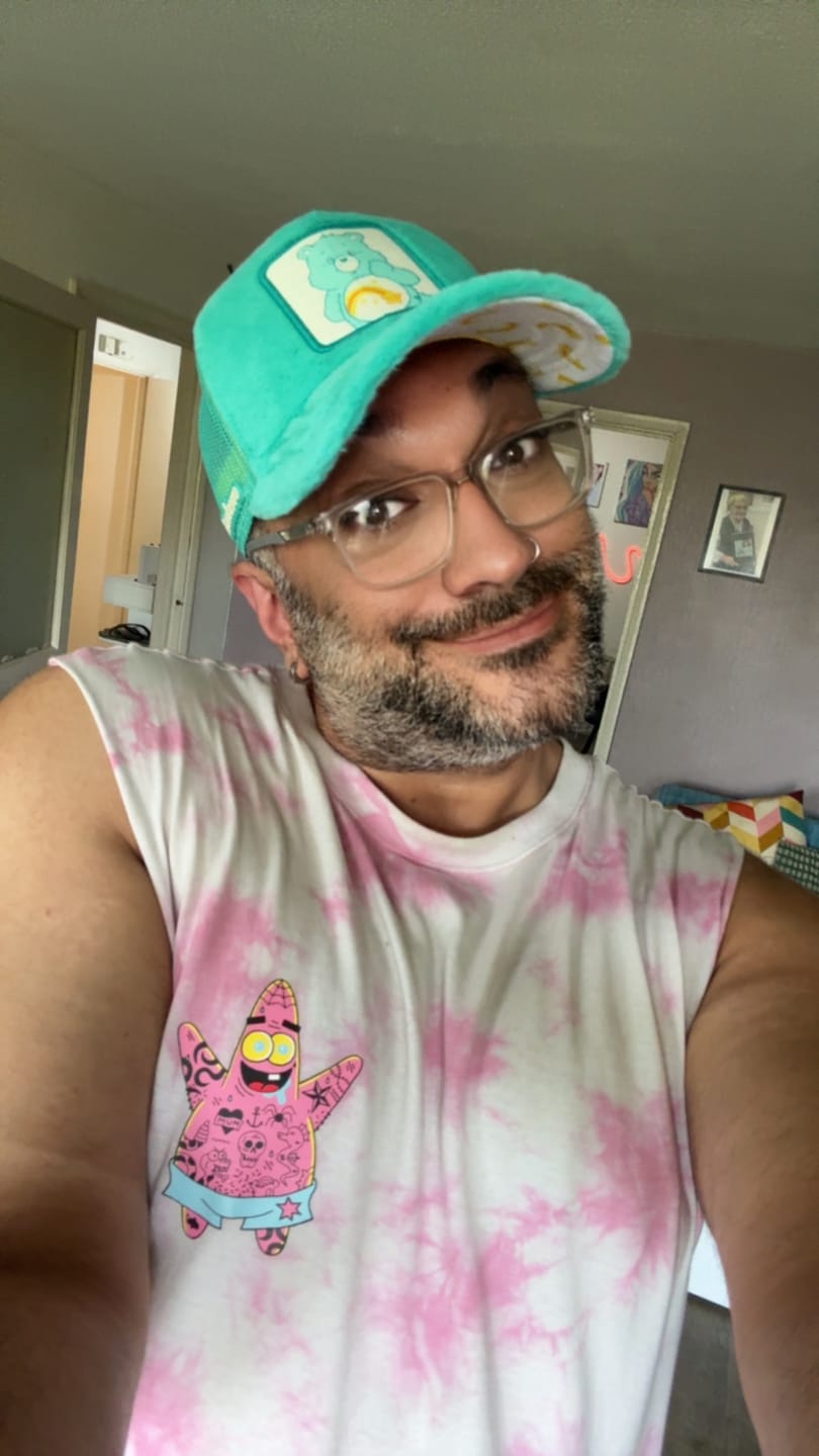 Customer photo review of OVERLORD X Care Bears:  Wish Bear Trucker Cap