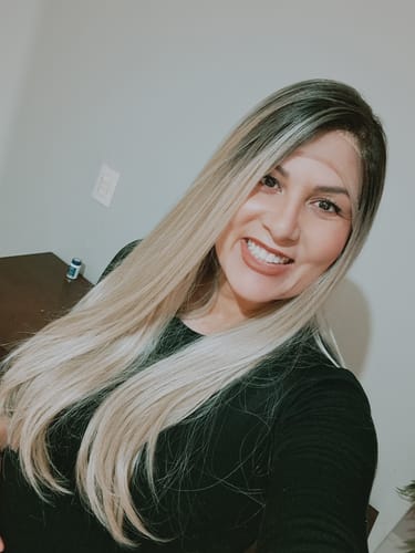 Customer photo review of Lace Front HD Valentina Loira Esfumada 65cm - Repartição Livre 13x4