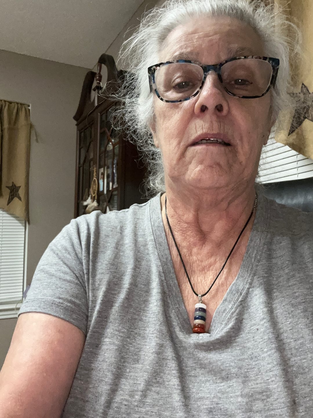 Customer photo review of 7 Chakra Crystal Necklace
