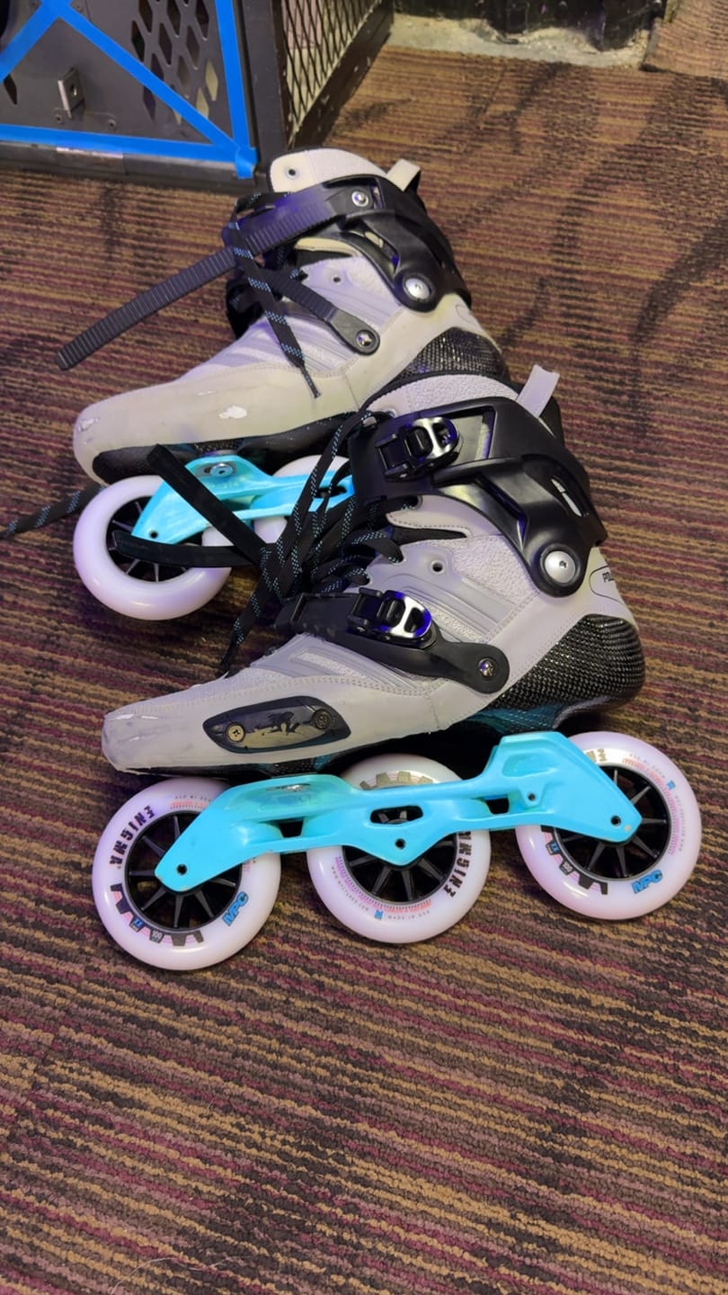 Customer photo review of Enigma Inline Skate Wheel