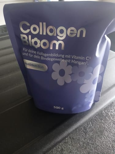 Customer photo review of CollagenBloom Natürlich Süß