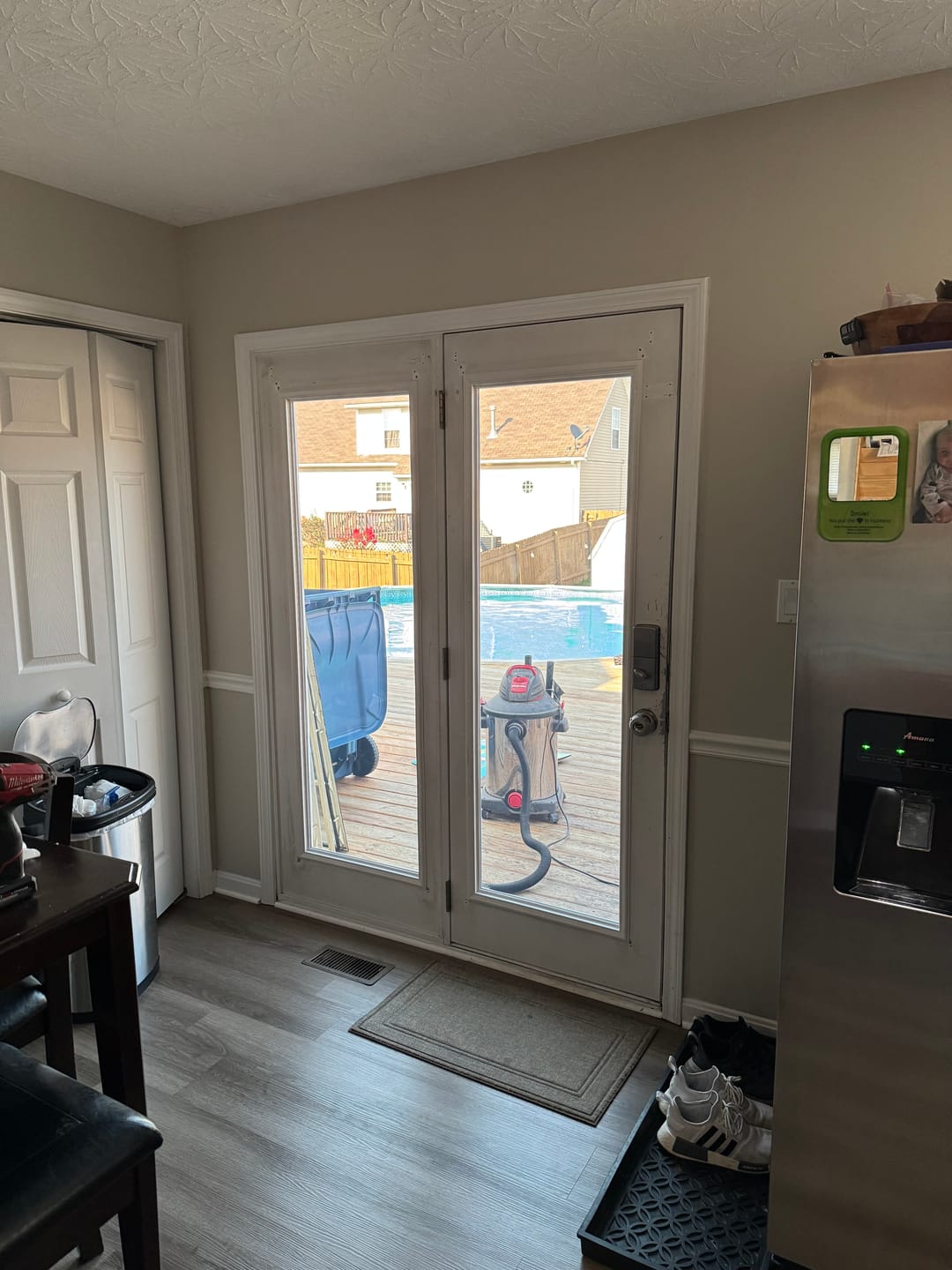 Customer photo review of Clear 1 Lite Glass and Frame Kit (Full Lite)