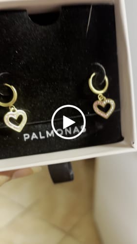 Customer video review of Heart Pop Hoops