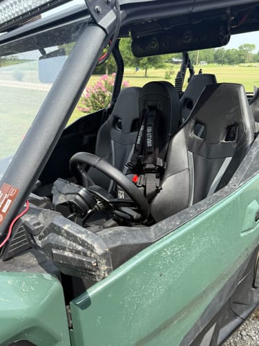 Customer photo review of Commander MAX Bump Seat (2021-2025) Front or Rear