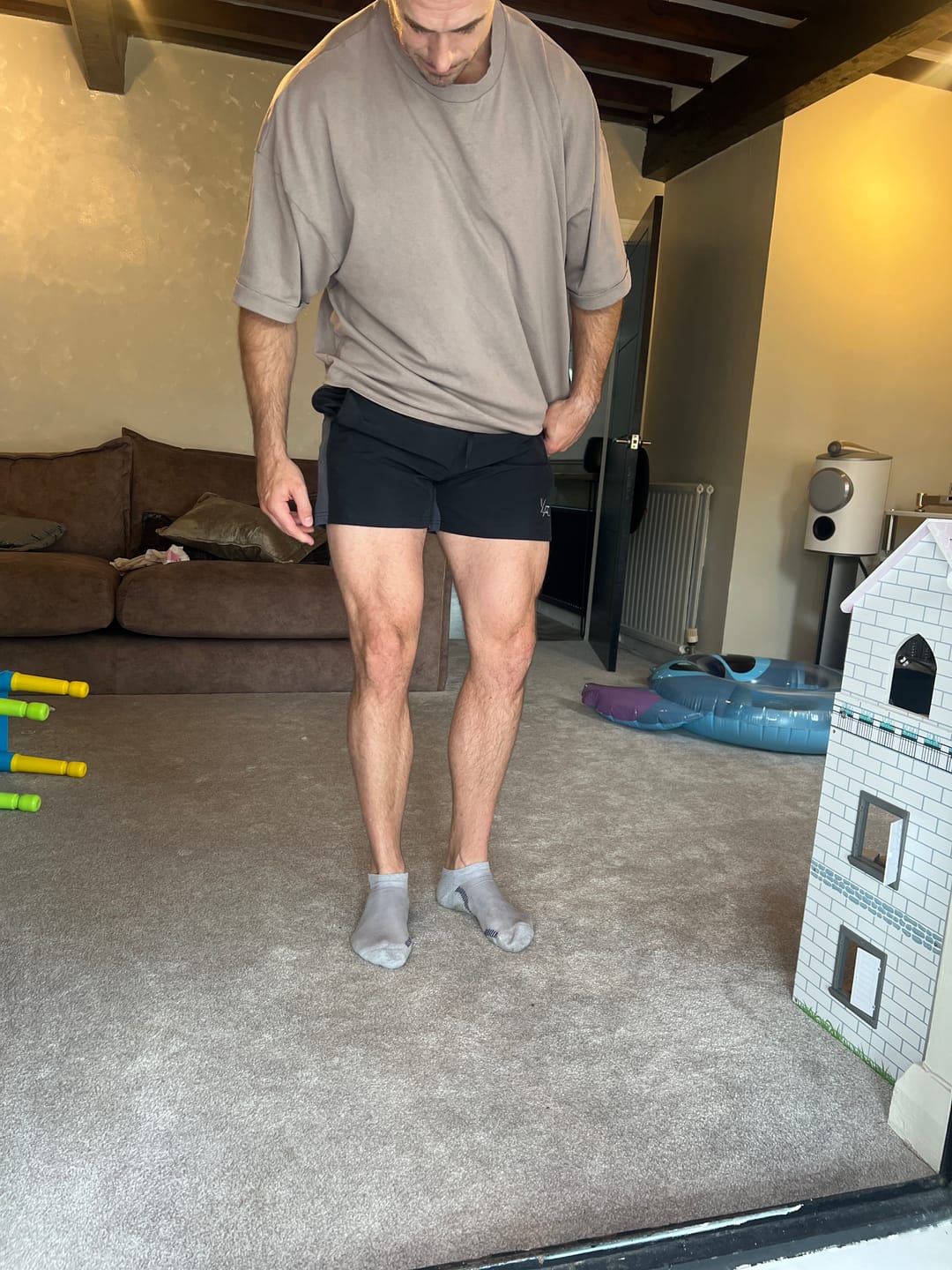 Customer photo review of 101 Bodybuilding Short Shorts