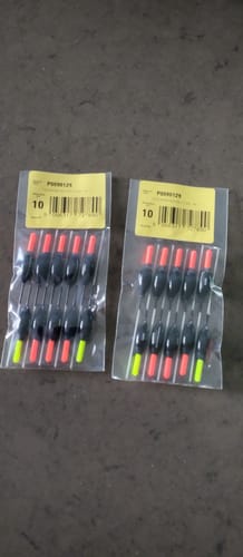 Customer photo review of MUGGER POLE FLOATS (10 stuks of €2,34/stuk)