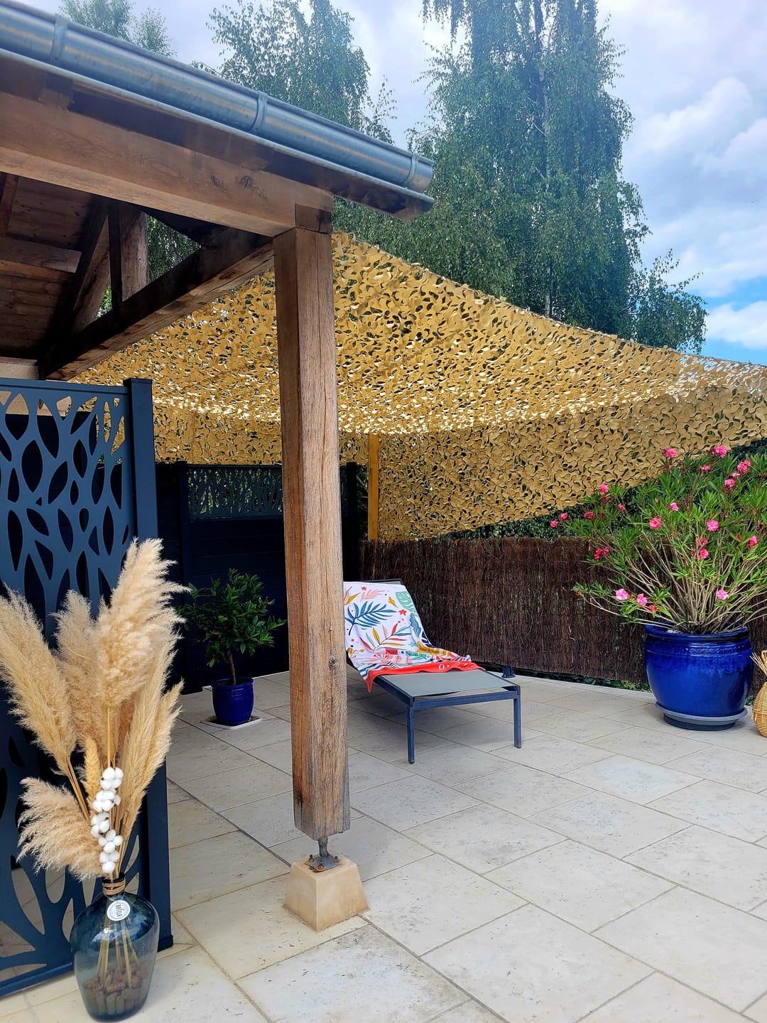 Customer photo review of Fixation pour filet de camouflage