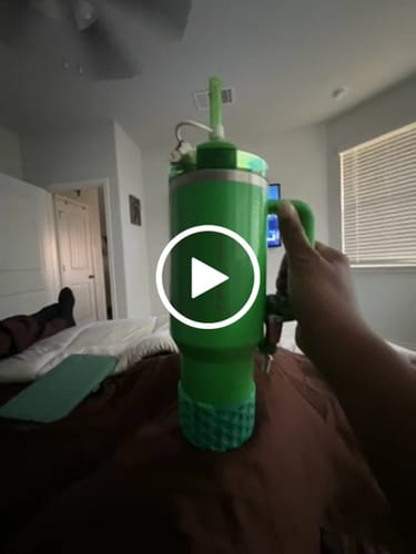 Customer video review of Meadow Remix WAFFLE Tumbler Boot -fits 20-40oz