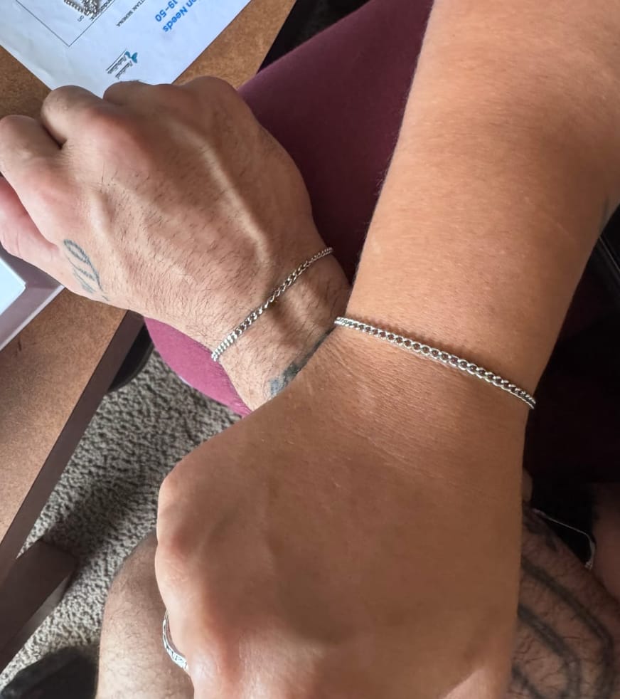 Customer photo review of Kit Bracelets Permanents Éternel