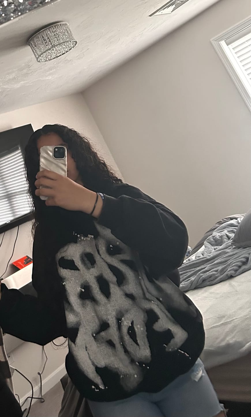 Customer photo review of Aelfric Eden Abstract Graphic Hoodie