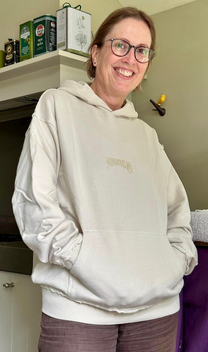 Customer photo review of W549 Rebel Hoodie