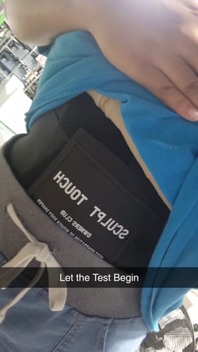 Customer photo review of Hourglass Girdle – Long Torso Cut（12"）