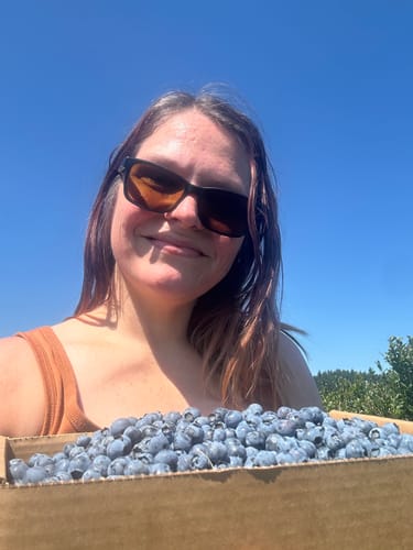 Customer photo review of Instant Dye Shampoo