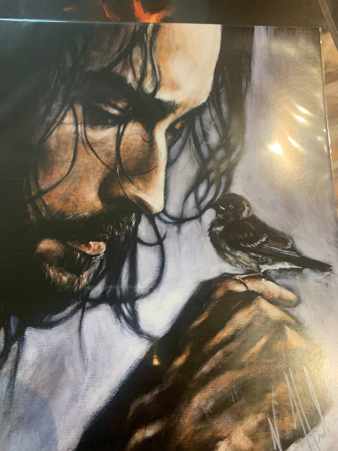 Customer photo review of Watcher of the Sparrow - Sticker