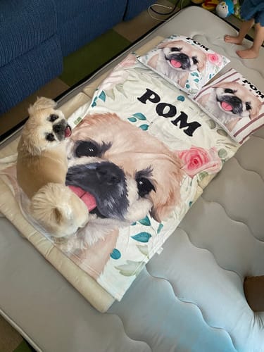 Customer photo review of Petcanva©オーダーメイド ペット似顔絵