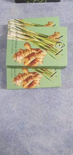 Customer photo review of Dark Spot Fader Lemongrass & Turmeric Bar