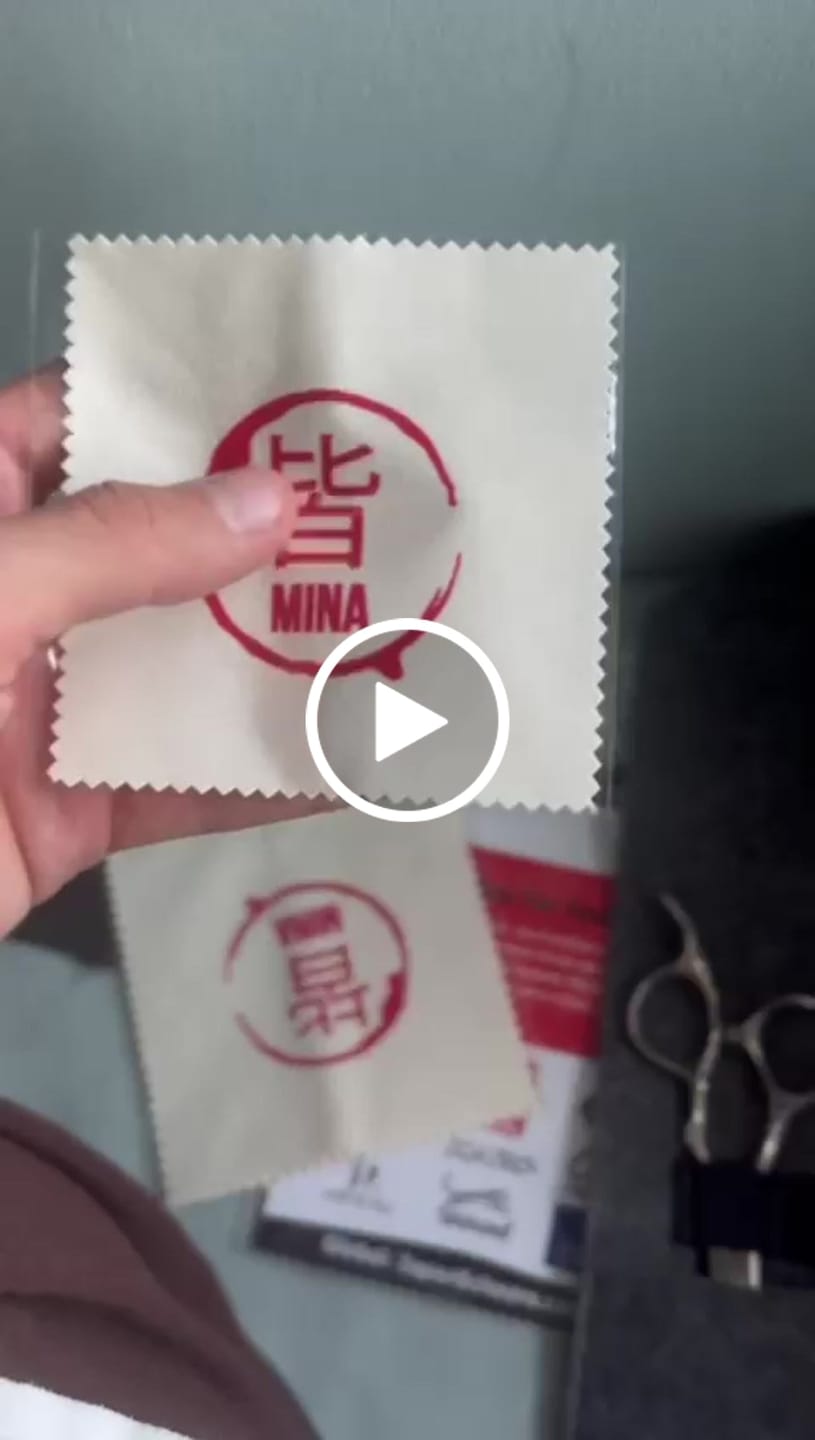 Customer video review of Mina Sakura II Professional Shears Set