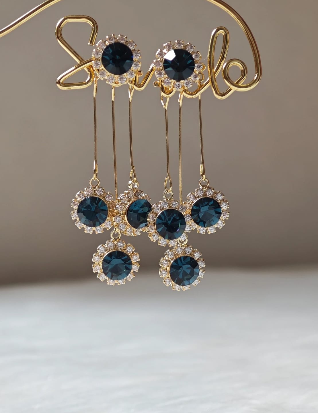 Customer photo review of Eliora Earrings