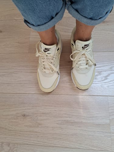 Customer photo review of Nike Air Max 1 '87 Safari Coconut Milk