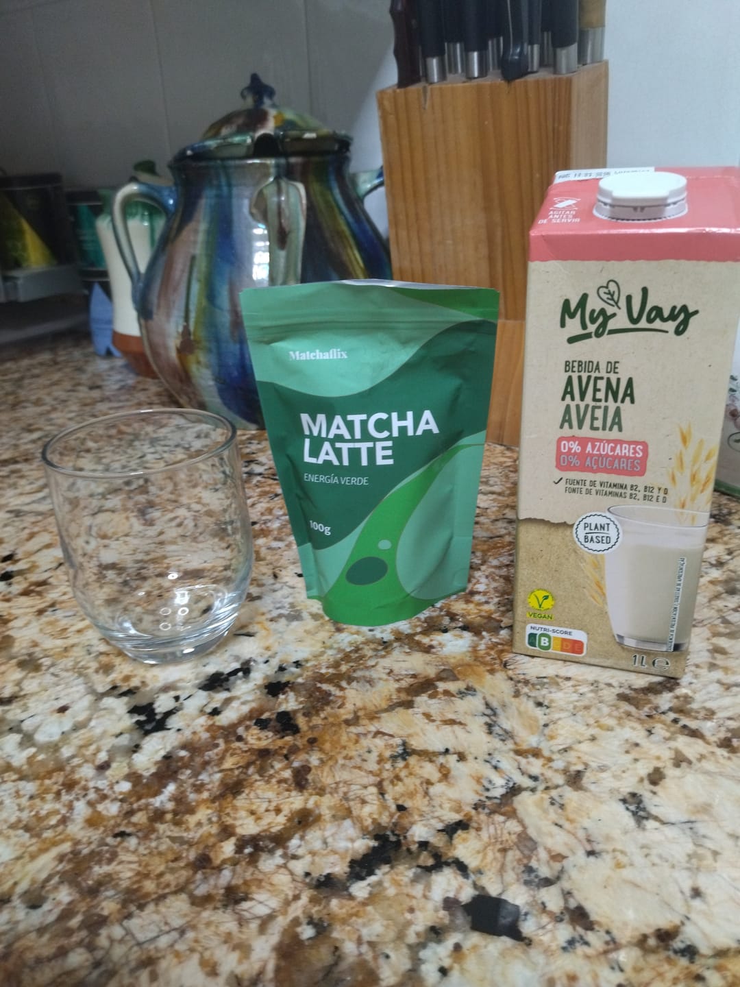 Customer photo review of Matcha Latte
