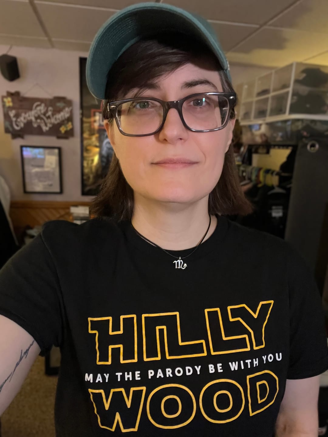 Customer photo review of May The Parody Be With You T-shirt