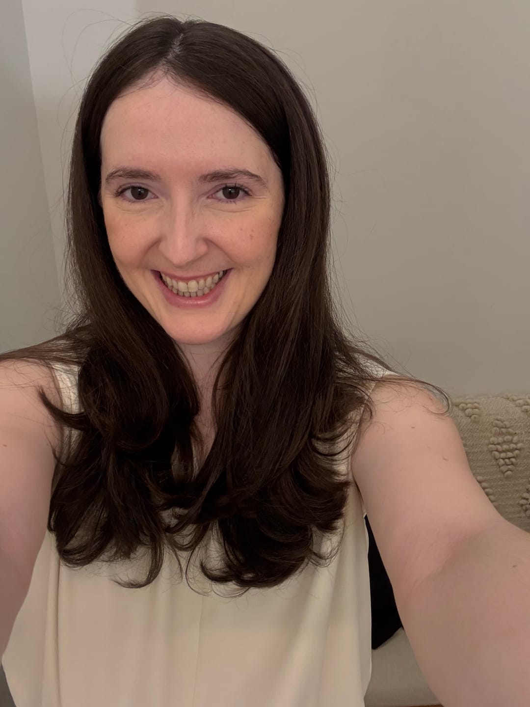 Customer photo review of Emmy Top - Eco Soft Wave :: Ivory