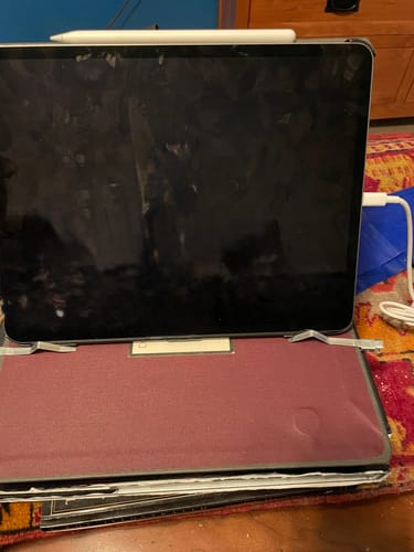 Customer photo review of Traditional Two Tone iPad Case