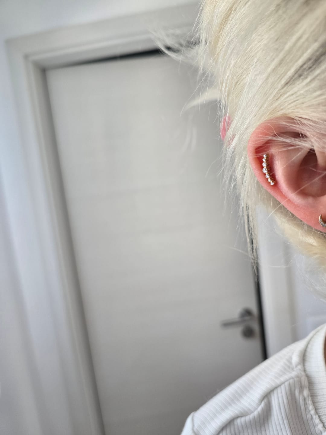 Customer photo review of Jiena Piercing | Titan