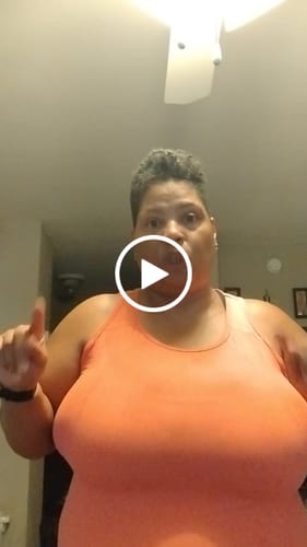 Customer video review of Anti-Muffin-Top Flowy Tank Top