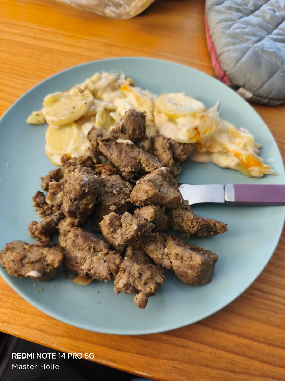 Customer photo review of Schweine-Schaschlik Knoblauch-Pfeffer – würzig & traditionell | mySchaschlik