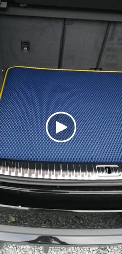Customer video review of Kofferraumwanne nach Maß